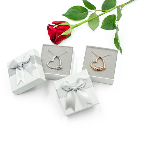 Personalised Heart Necklace - With Free Engraving